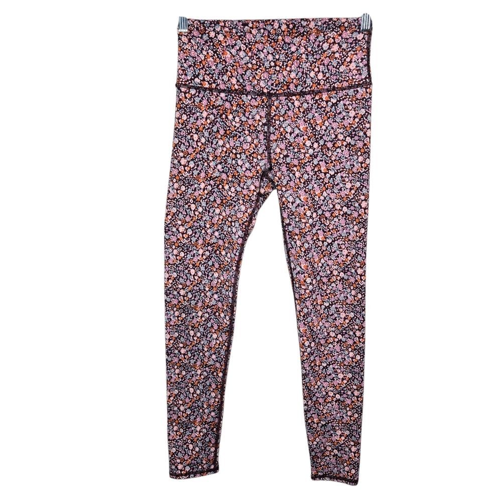 Aerie Leggings Vibrant Floral Design
